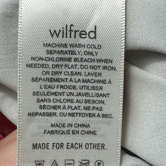 Wilfred faux leather skirt size 8 - Picture 3 of 9